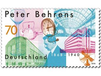 Sonderbriefmarke Peter Behrens